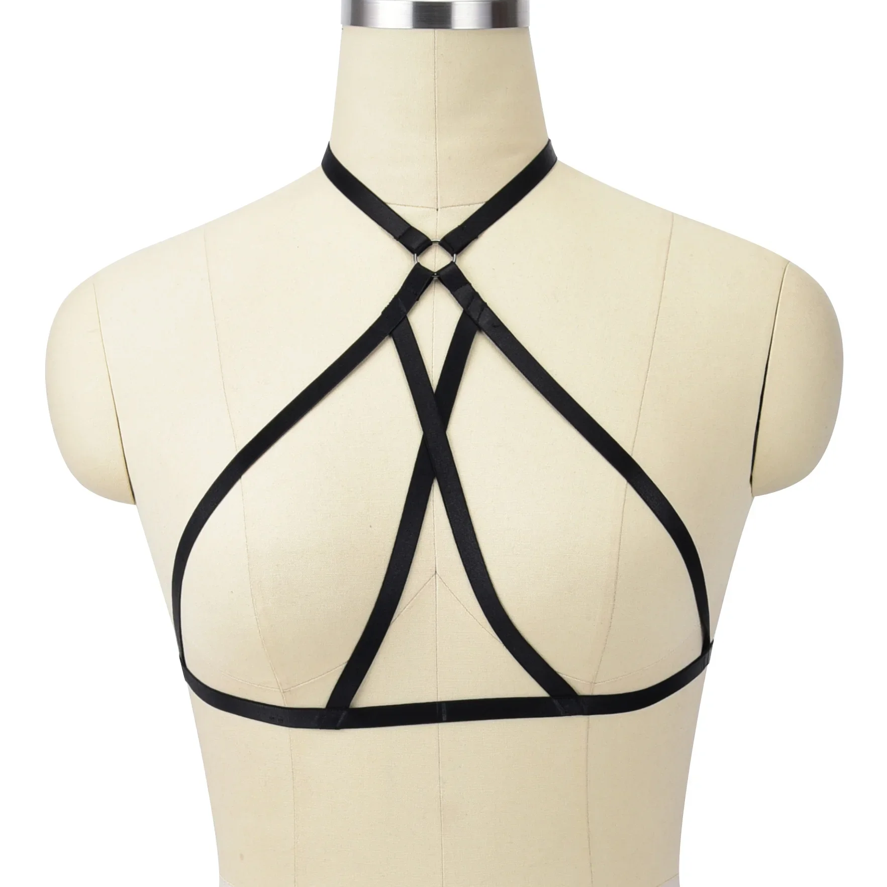 Fashionable Hollow out Bridesmaid Top Elastic Band Shirt Sexy Uniform Temptation Underwear Strap Binding Sensual Lingerie