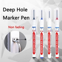 6Pcs/Set 20mm Long Nib Head Markers for Metal Perforating Pen, Waterproof, Bathroom, Woodworking Decoration, Multi-Purpose 2