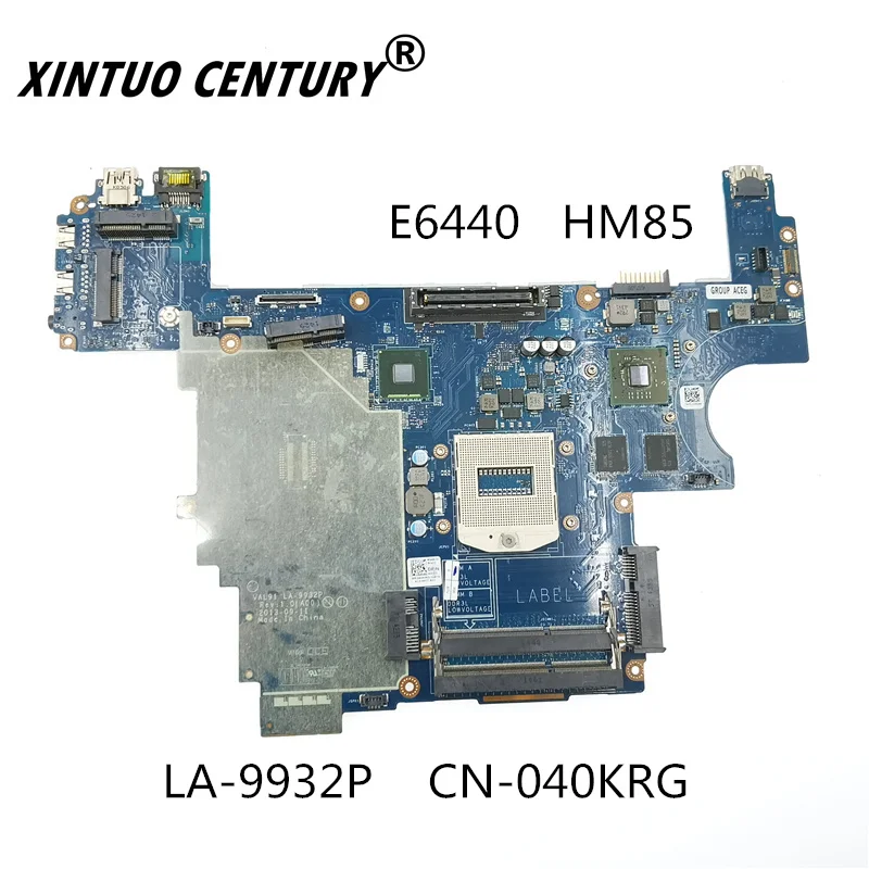 

CN-040KRG 040KRG 40KRG Motherboard for Dell Latitude E6440 Motherboard VAL91 LA-9932P HM86 216-0841009 GPU DDR3 100% Test Work