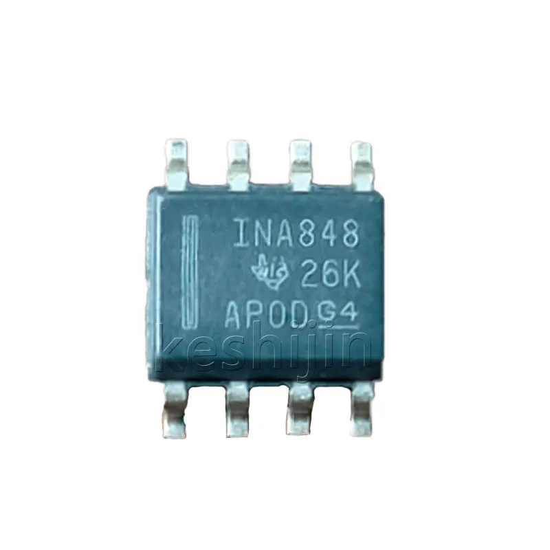 

10PCS INA848ID SOP-8 New and original Integrated Circuit IC Chip Supports BOM list INA848ID