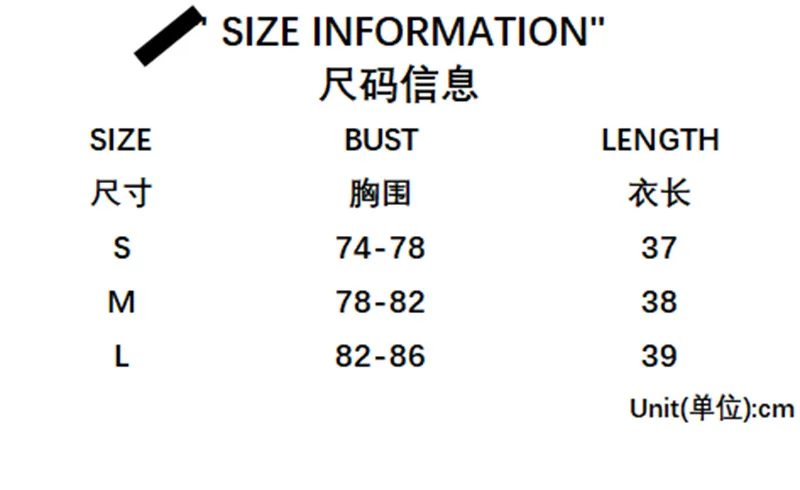 WBT21040淘宝尺码表