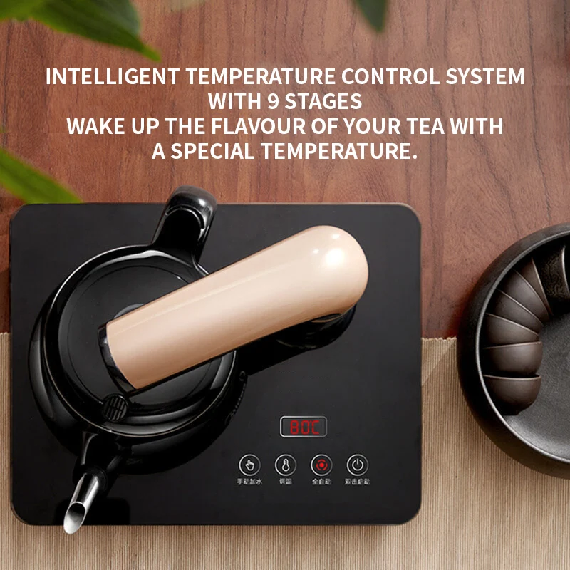 Electric kettle intelligent automatic water filling tea tray electric tea pot electric tea stove kettle tea set 2