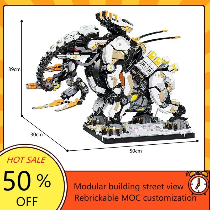 MOC Horizon West Tooth Tremortusk Building Blocks Set Forbidden