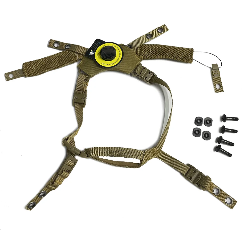 Taktisches Helm-Aufhängesystem, Aufhängungslanyard, Kinnriemen für Team Wendy FAST MICH Taktisches Helmzubehör – Detail 6