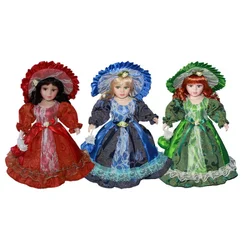 Poupées en céramique de Style victorien, palais européen, décoration pour la maison, cadeaux, Collection, maison de jeu, jouets pour enfants, offre spéciale 