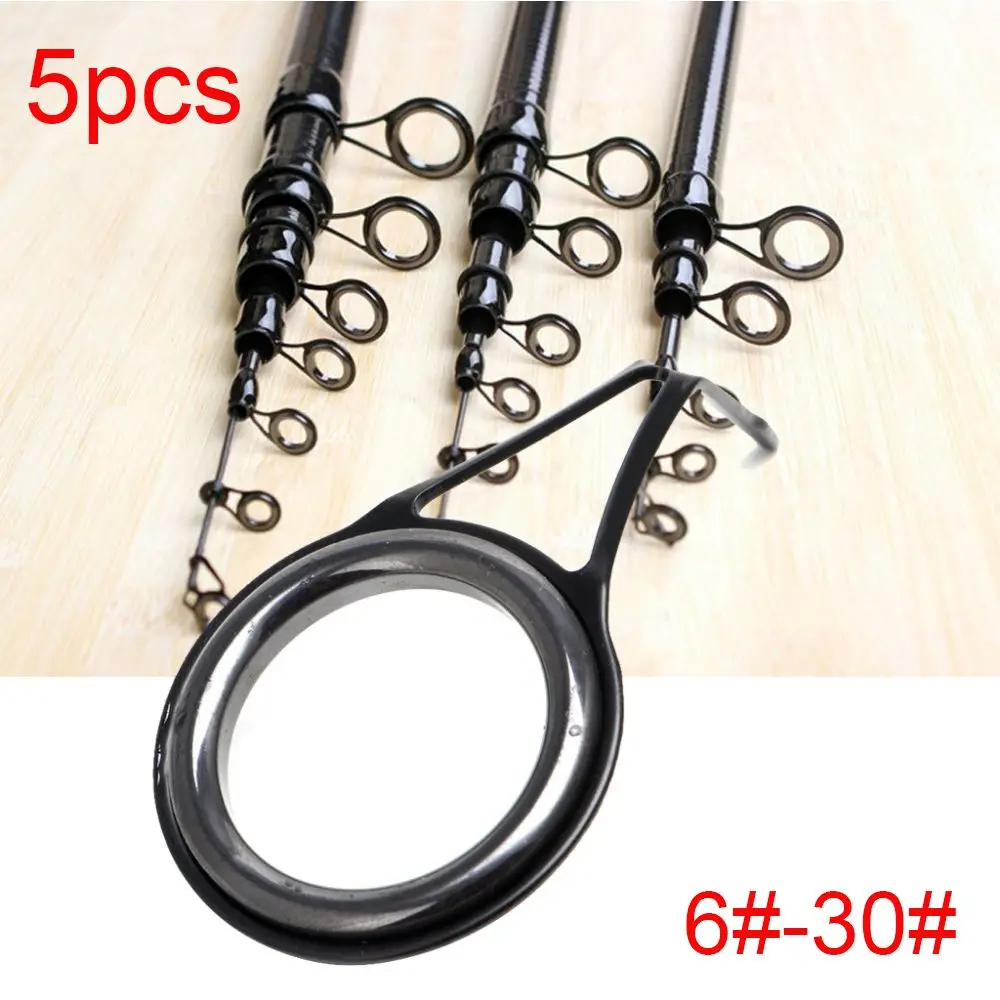 5Pcs/set 3mm 23mm Internal diameter Vintage Oval Fishing Top Rings