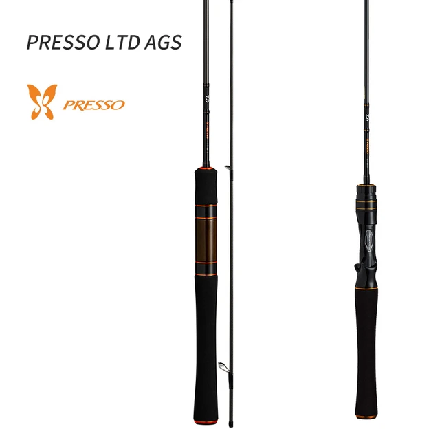 DAIWA PRESSO LTD AGS For Trout Spinning Fishing Rod Ultralight 64g 1.65m  1.73m Portable travel Japan AGS Ring ul/l original - AliExpress