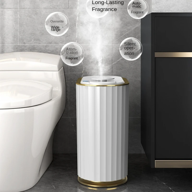 

Smart Inductive Ashbin Automatic Home Use Toilet Fiber Drum