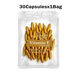 Hydrating Vitamin E Facial Serum Capsules - 90 Single - Use Essence Capsules - 1bag 30capsules