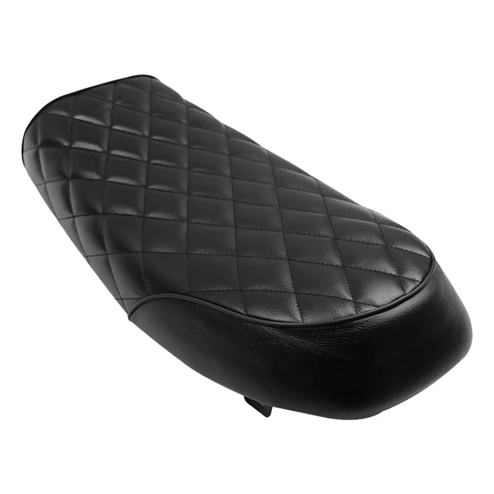 Durable Motorcycle Flat Brat Seat Saddle Cushion fits Cafe Racer Universal