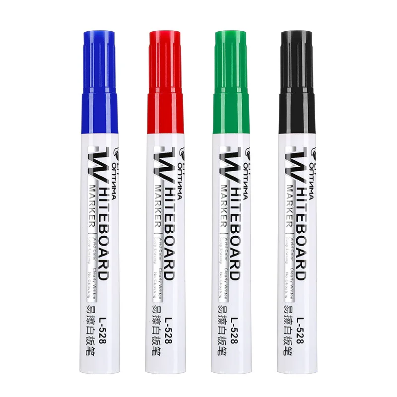 

1pcs Whiteboard Marker,2.0mm Nib,4color High-Volume Ink,Erasable Office Conference Teaching Pen,Clear Handwriting & Easy Erasure