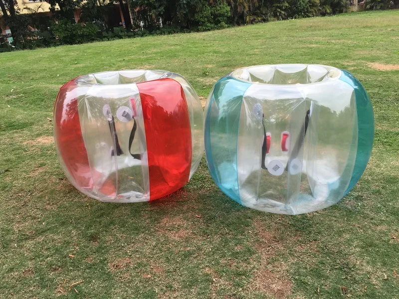 120cm Inflatable Outdoor Bumper Ball for Adult Kids Inflatable Collision Ball Grass Interactive Toys 6