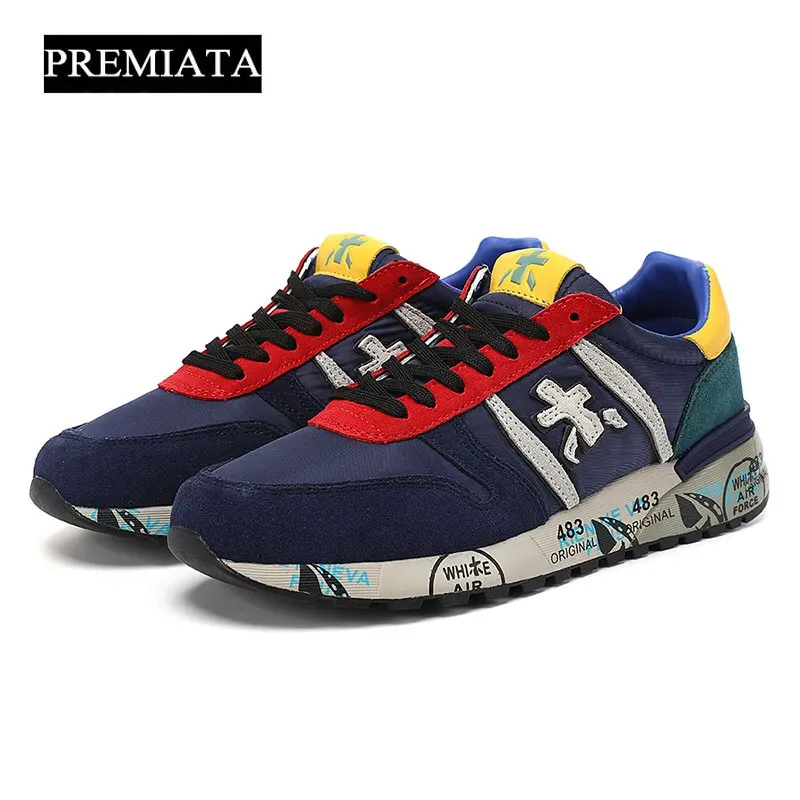 Premiata Scarpe Per Uomo E Donna Nuovo Design Di Lusso Traspirante Impermeabile Multi-Colore Elemento Miglio Scarpe Sportive Casual Da Uomo