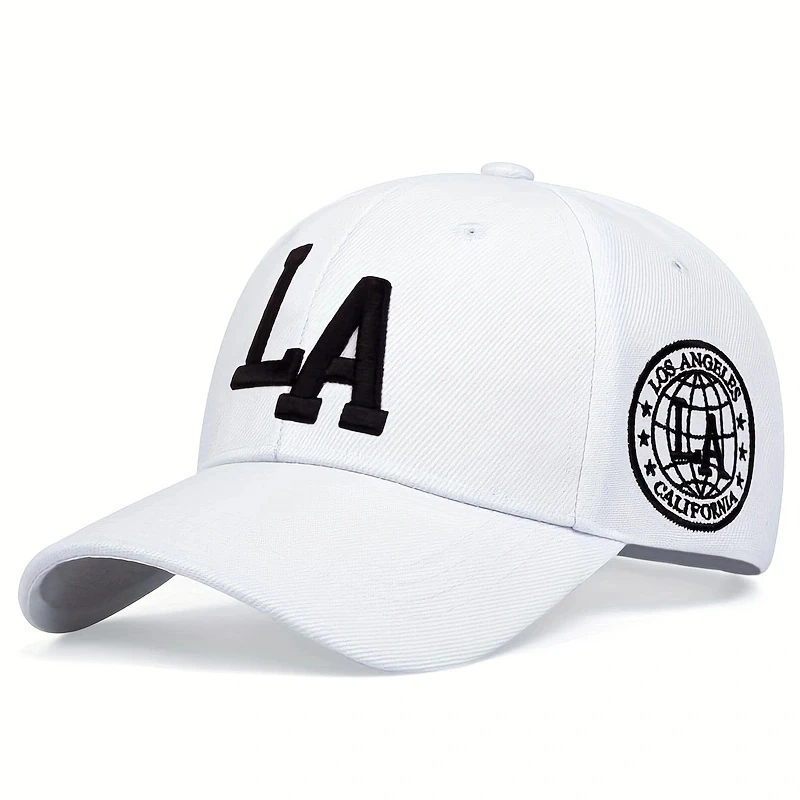 Fashion Cotton Baseball Cap Letter embroidery Snapback Caps Men Women Letter Golf Hats outdoor Sun hats adjustable_voghion.com