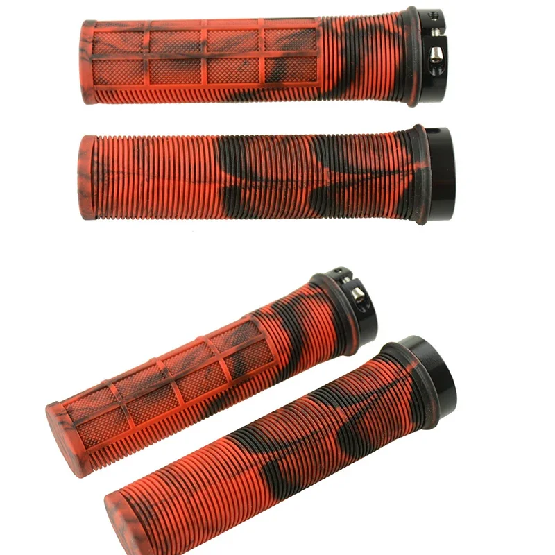 Folding Bike Grips Anti-Slip Shock-Absorbing for Mountain Bike