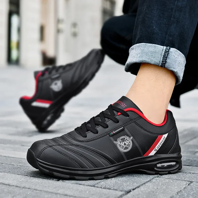 Men’s Casual Breathable Leather Sneakers 3