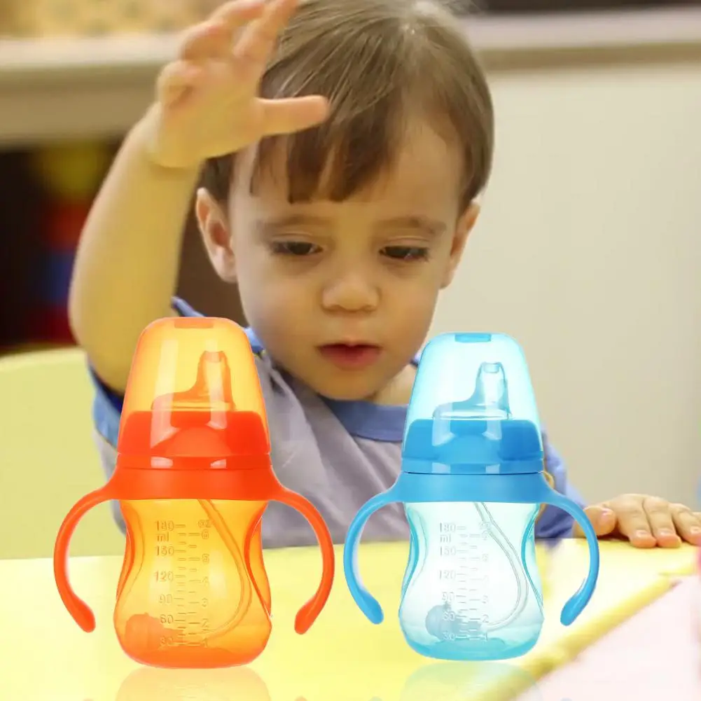 Safe Baby Drink Sippy Cup Baby Drink Cup Anti-leakage Water Feeding Drinking Bottle for Kids Kids Training