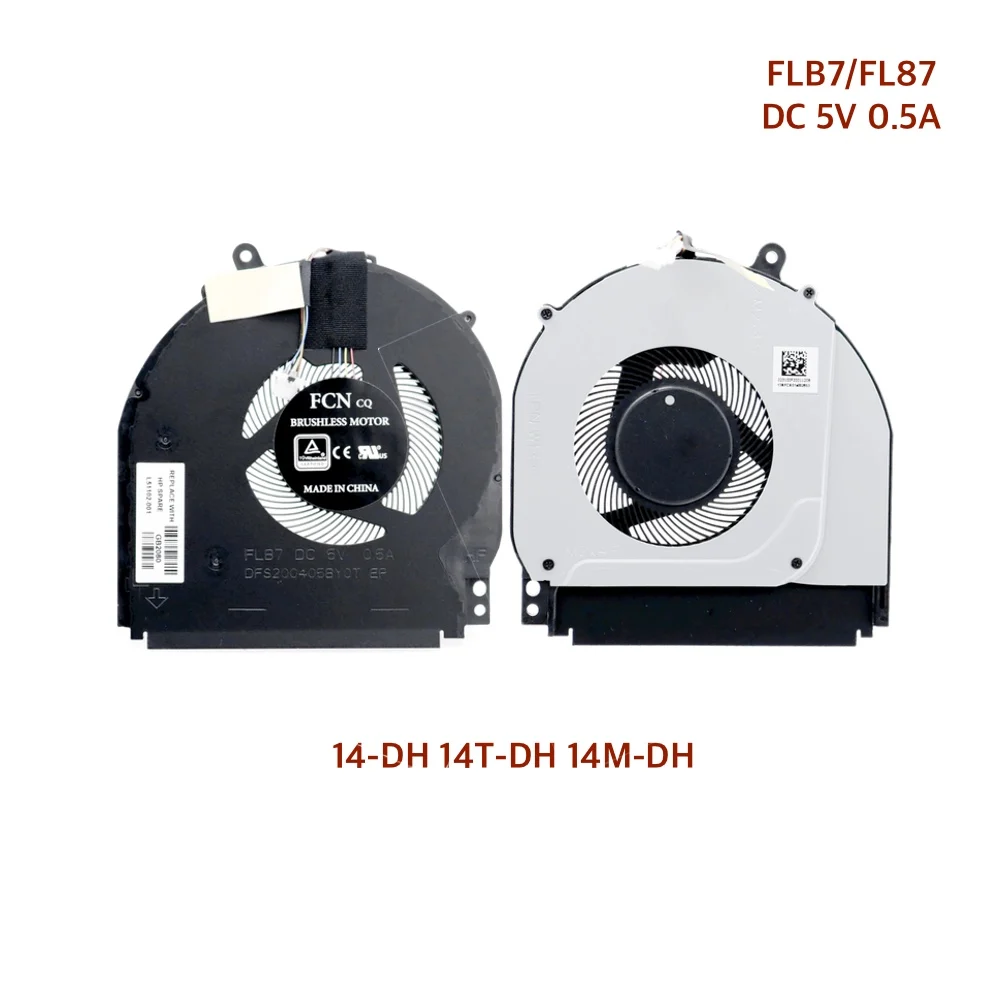 L51100001L51102CPUCoolingFansCoolerRadiatorforHPPavilionX360