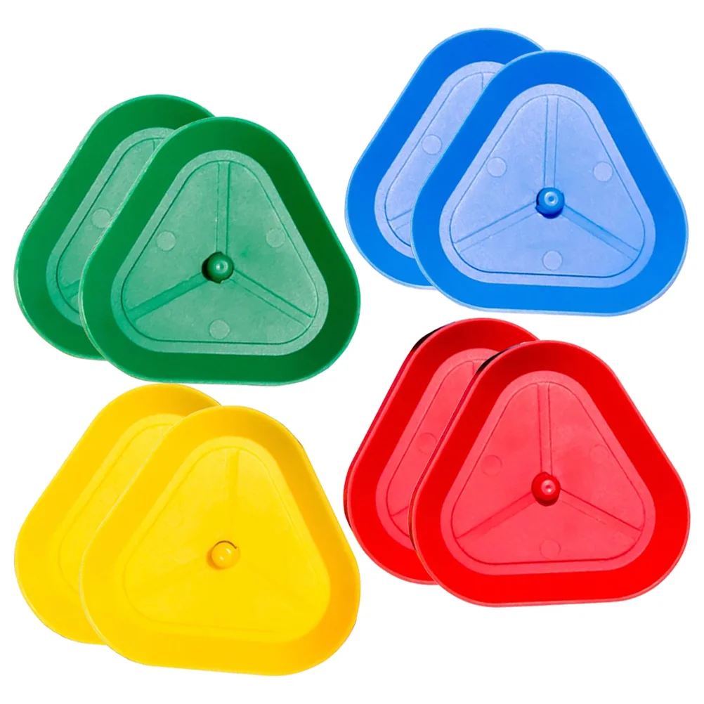 

8 шт., детские пластиковые подставки для покера