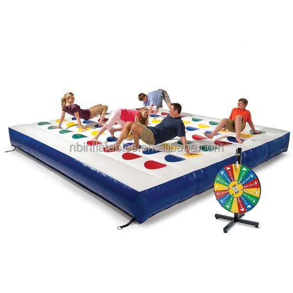 Giant Customize Inflatable Twister Game Body Touch Game for Adults