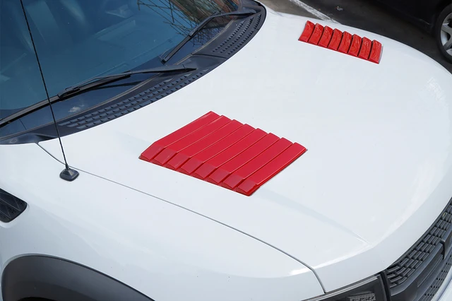Protection de déflecteur d'air en forme de pare-vent  Capot de moteur,  protection pour 2009-2014 Ford F150 Raptor SVT - AliExpress