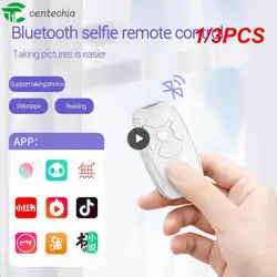 1/3PCS Wireless bluetooth-compatible Selfie Controller Rechargable Remote Control Button Camera Stick Shutter Release For Phones