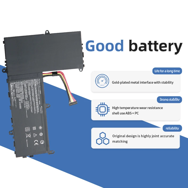 Suozhan-asus用バッテリー、ebook x205t、x205ta、x205ta