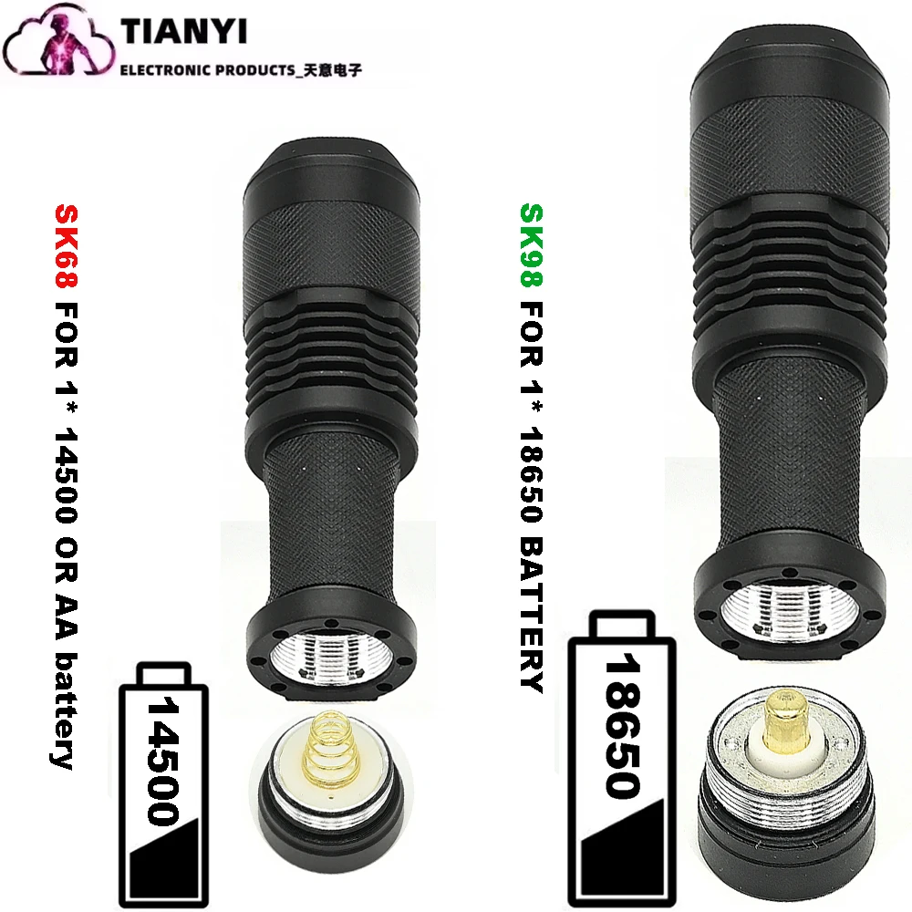 Infrared Night Vision Torch Zoomable Led Ir Illuminator Flashlight_voghion.com