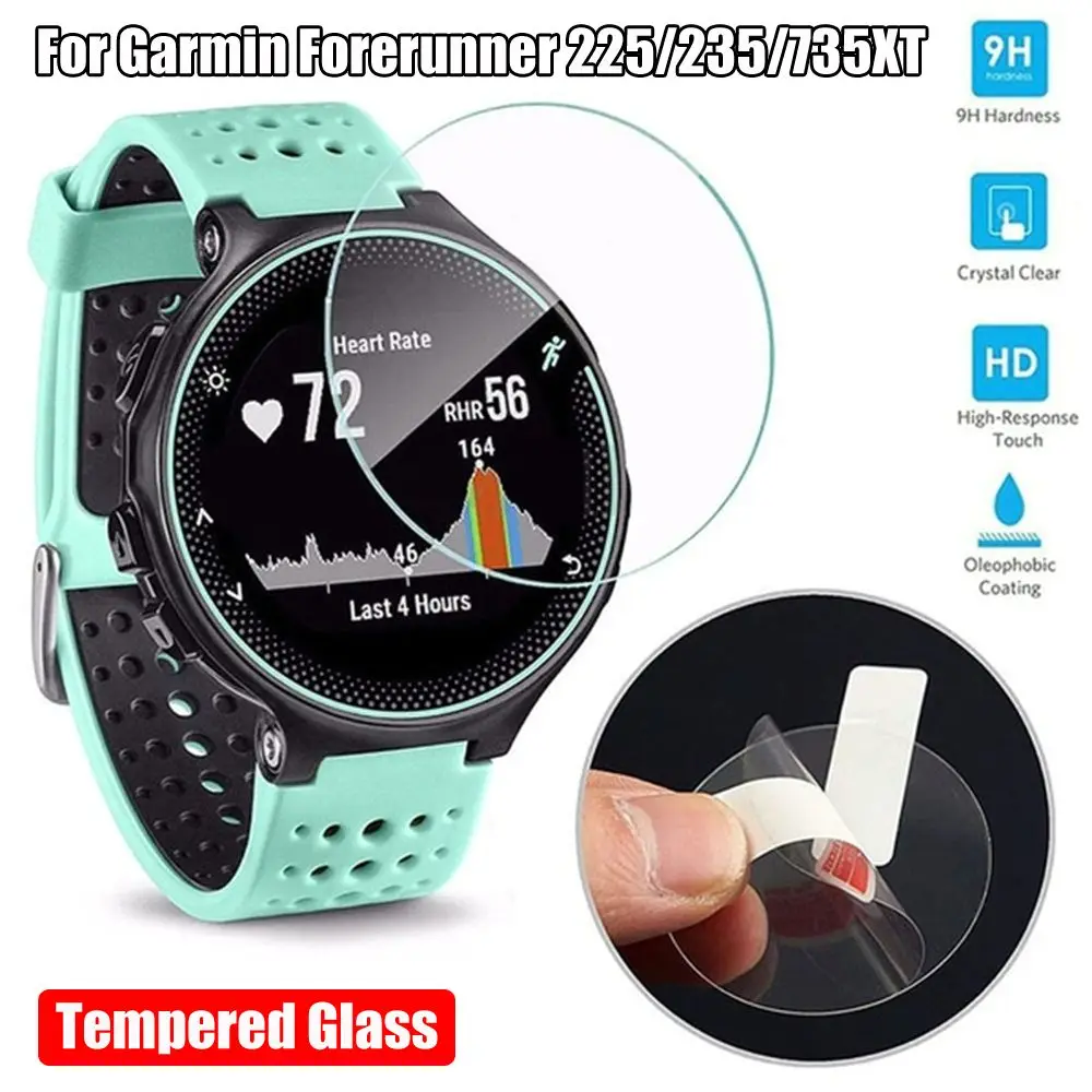 Tempered Glass Protector For Garmin Forerunner 235 225 735XT Premium Tempered Glass Screen Protectors