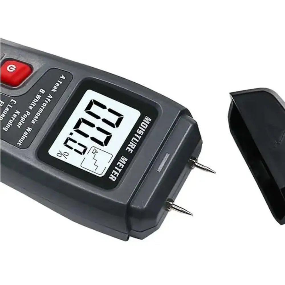 1PC MT10 Hygrometer Accurate Large LCD Display Wood Moisture Tester Digital Wall Moisture Detector Wood Meter wood moisture meter