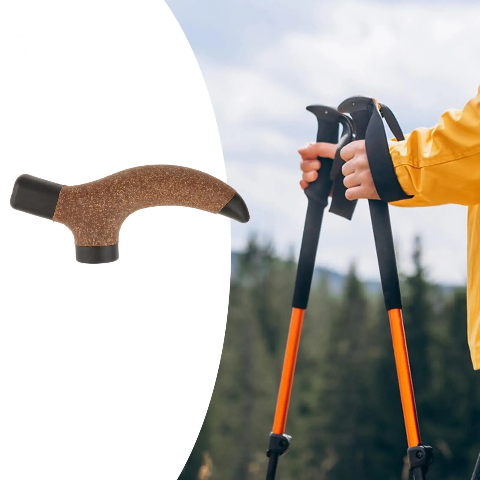 Replacement Trekking Pole Handle Climbing Backpacking Outdoor Trekking
