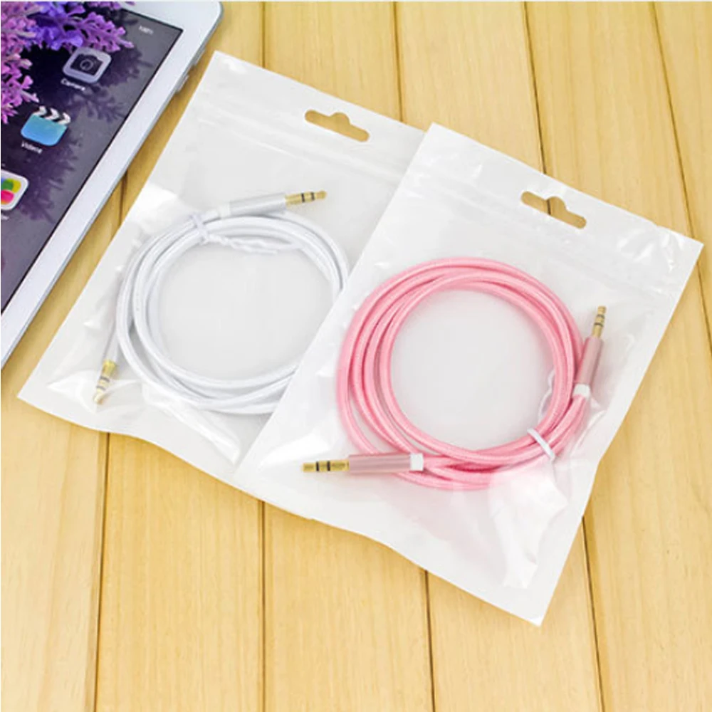 

2m Nylon Jack Aux Cable 3.5 Mm To 3.5mm Audio Cable Male To Male Plug Car Aux Cord for Smart Phone 3.5mm Digital Cables
