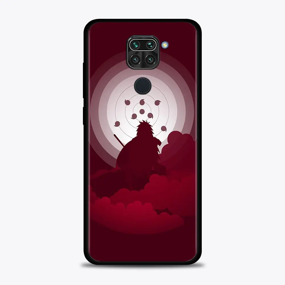 Phone Case For Xiaomi Redmi Note 9S 9 10 8 11 Pro 9T 8T 7 Cover for redmi k40 9A 9C Coque Silicone Capa Naruto Anime