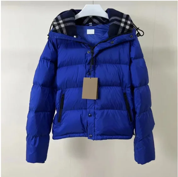 thumbnail image 1 of Chaqueta de plumas de ganso gruesa con mangas extraíbles para hombres y mujeres, chaqueta de plumas para parejas, chaqueta holgada informal con capucha de invierno, verde militar, 1 of 4