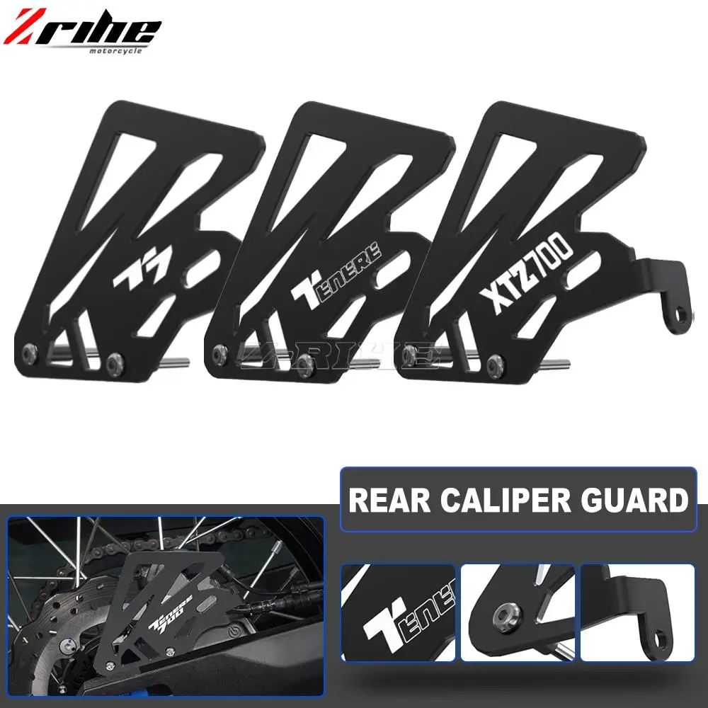 

For Yamaha Tenere 700 XTZ 700 2019-2023 Motorcycle Rear Caliper Guard Cover Protector Tenere 700 World Raid Tenere 700 Rally 022