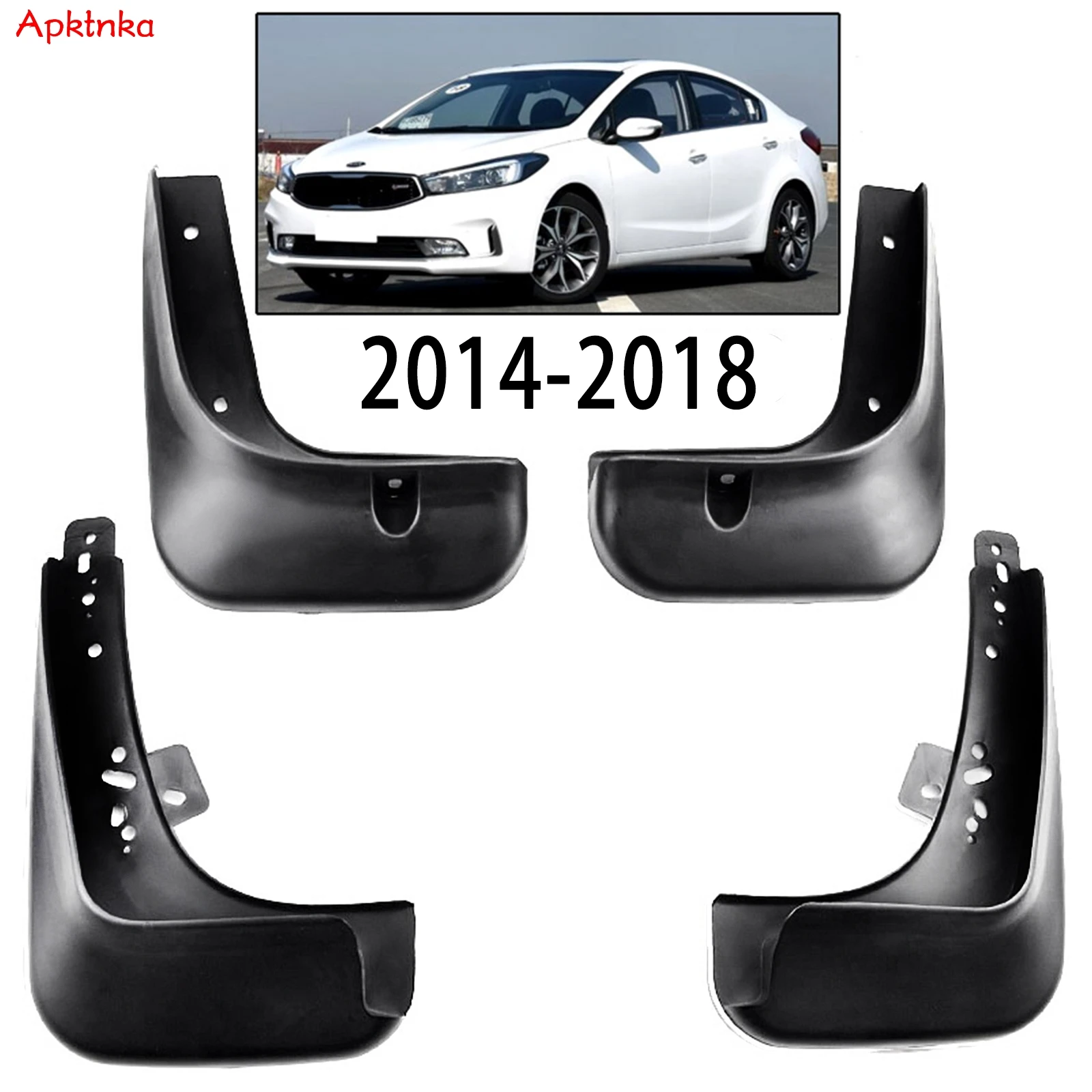 APKTNKA For Kia Cerato Forte K3 EX LX 2017 2018 2019 Splash Guards