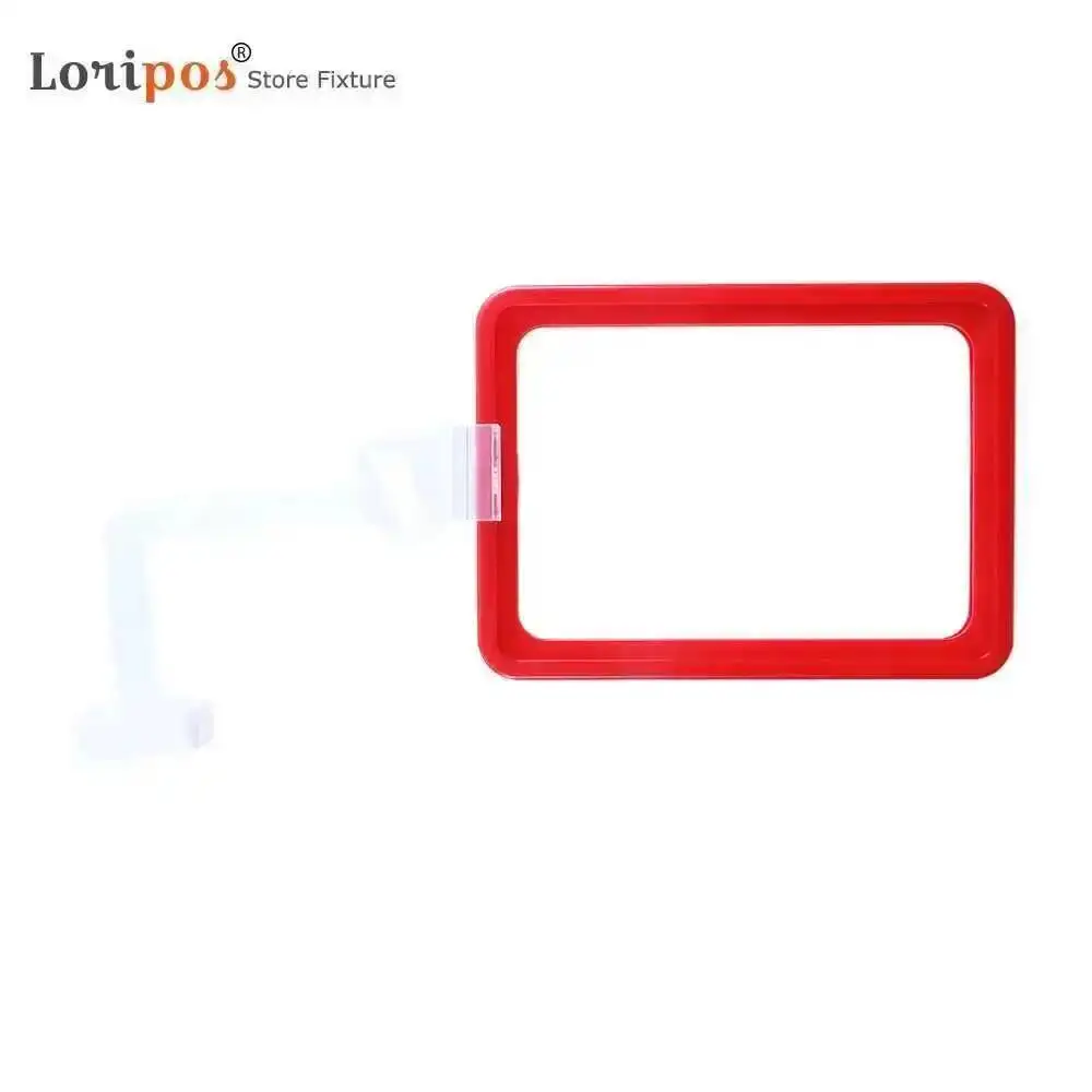 5 Stück Werbeschilderhalter für den Einzelhandel, Point-of-Sale-Displays, A6-Posterrahmen, Kunststoff, farbig | Townsbox – Detail 21