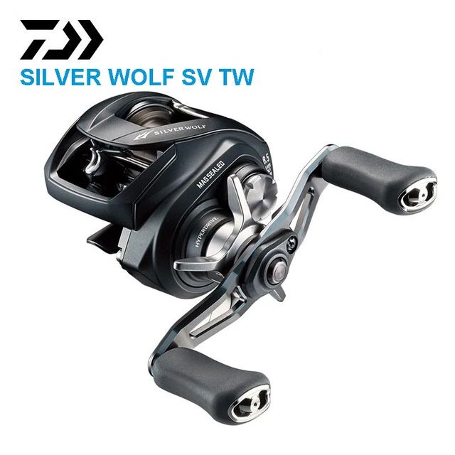 DAIWA 2022 SILVER WOLF SV TW PE SPECIAL baitcast reel fishing reels  saltwater casting equipment 1000XH 1000XHL 8.5:1 - AliExpress