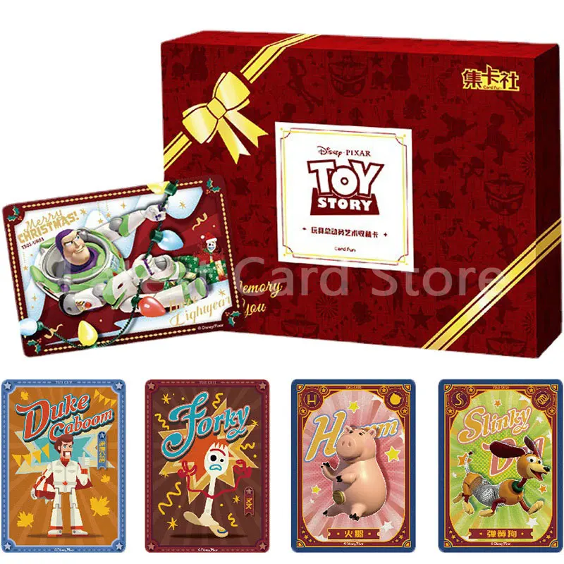 

Genuine Disney Series Toy Story Art Collection Card Box Super Limited Anime Movie Character Autograph Cards Game Toy Kids Gifts