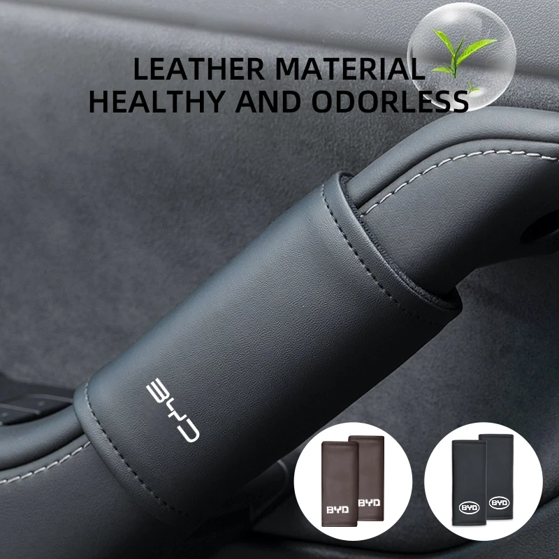 

2pcs Car Door Inner Handle Protective Cover Door Handle Pad For BYD Atto 3 Act Tang F3 E6 Yuan Song Plus EV F0 Qin Han Dolphin