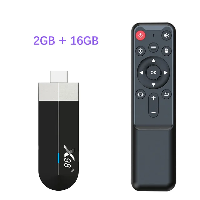 X98 S500 Android 11 TV Stick Amlogic S905Y4 Quad Core 4G 32G AV1 4K 60fps 5G Wifi Google Player Youtube X98 Dongle 2G 16G TV Box 