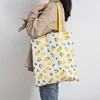 Shopper Handbag Girl Shoulder Shopping Bag Lady Canvas Bag Fabric Double Sided Tote Bag Women's Canvas Bag Tote Bag Storage Bag 2