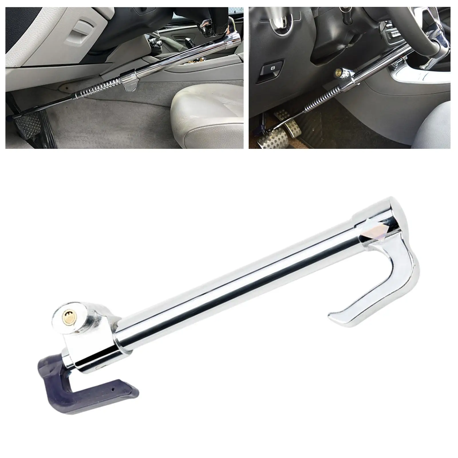 Steering Wheel Lock Anti Theft Extendable Retractable for Truck Car