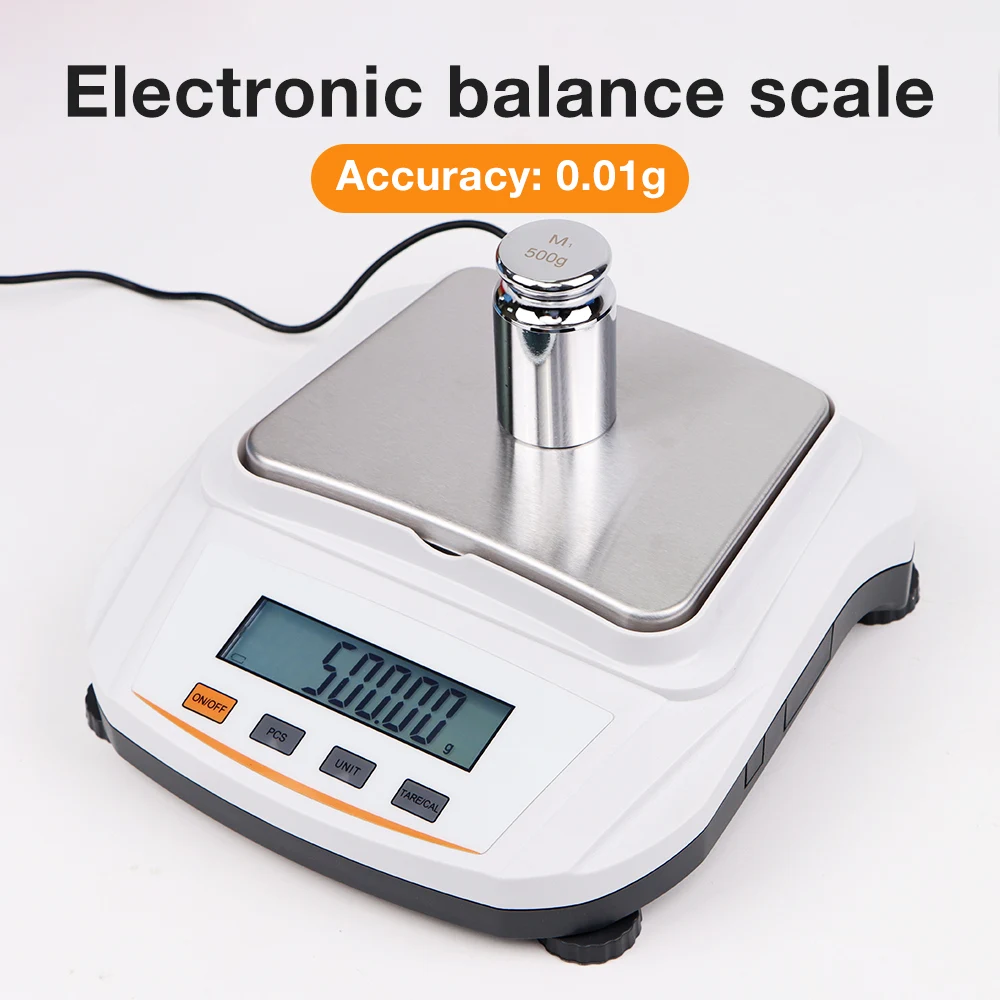 Electronic Balance High Precision 0.01g LCD Accuracy