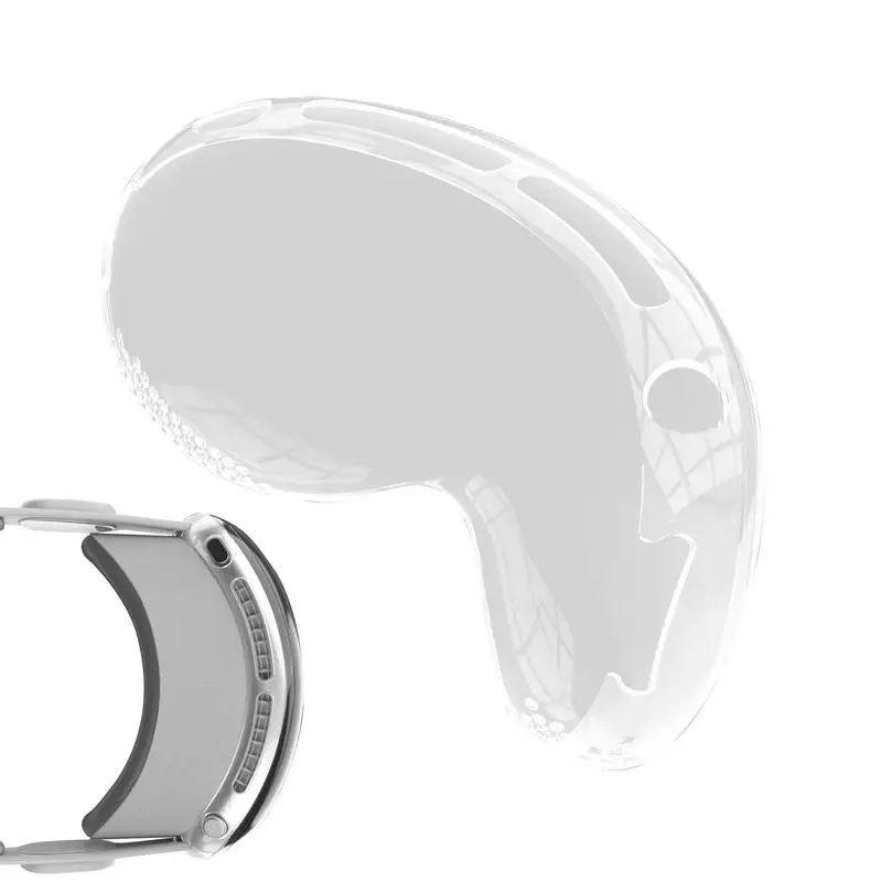 Vision Pro Vr Cover Protettiva Clear Shell Custodie Cover Protettiva Copriobiettivo Controller Grips Head Face Cover Accessori Vr