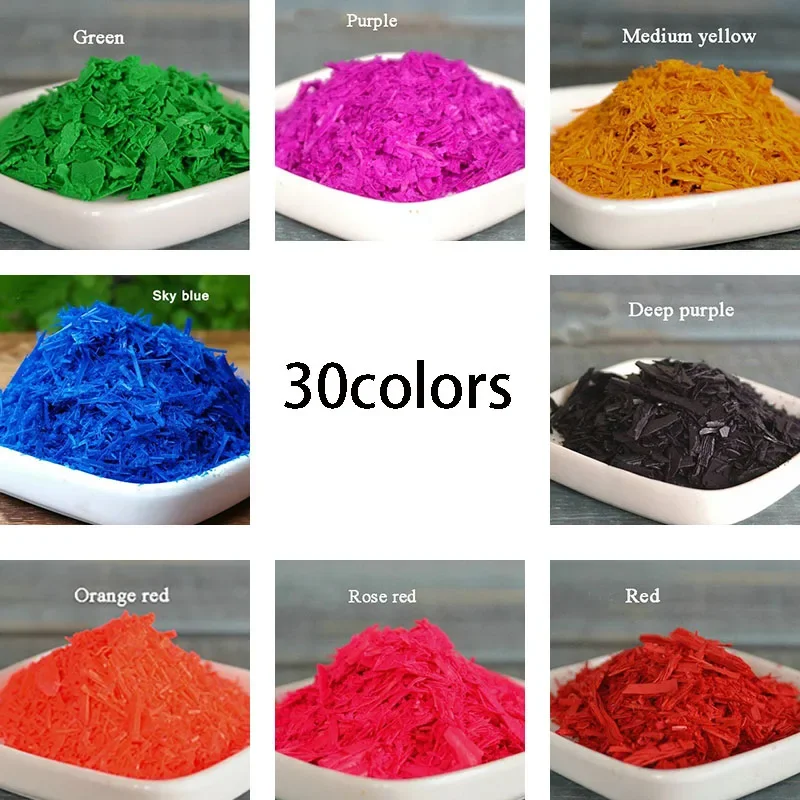 30 colori coloranti pigmentati per candele Non tossici ecologici