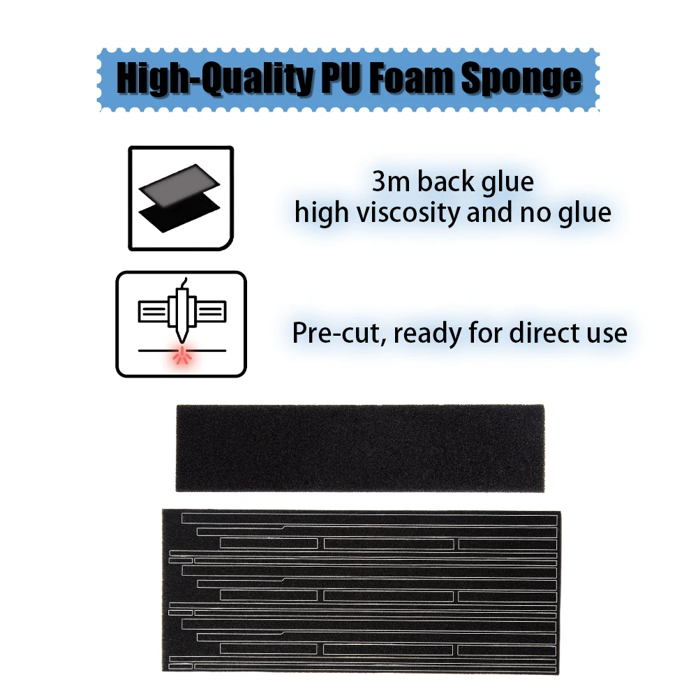 Light Proof Seal Foam Sponge Film Camera Repair Kits for Nikon F3 Light Leak Proof Sponge High Density Foam