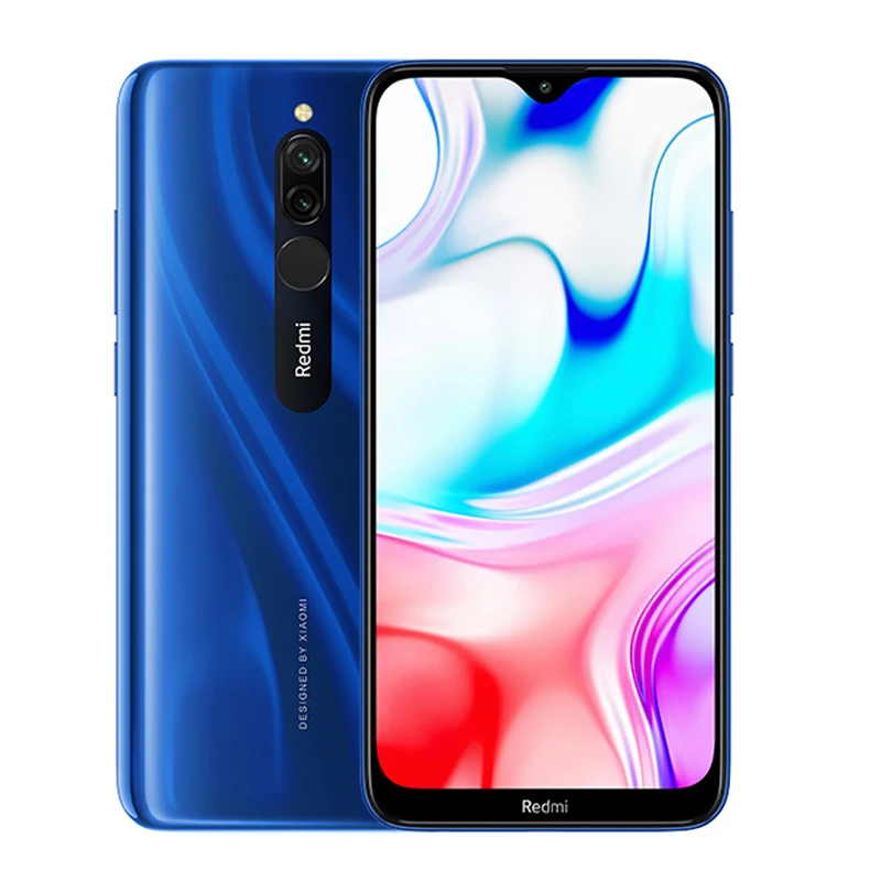 Xiaomi Redmi 8 smartphone dual SIM card12MP+2MP+8MP 6.22-inch screen Snapdragon 439 eight core 4G LTE used phone 3