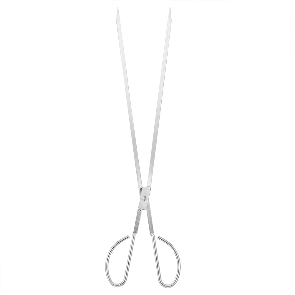 

Carbon Tongs BBQ Charcoal Lengthened Outdoor Camping Accessories Long Handle Household Barbecue Clip Practical