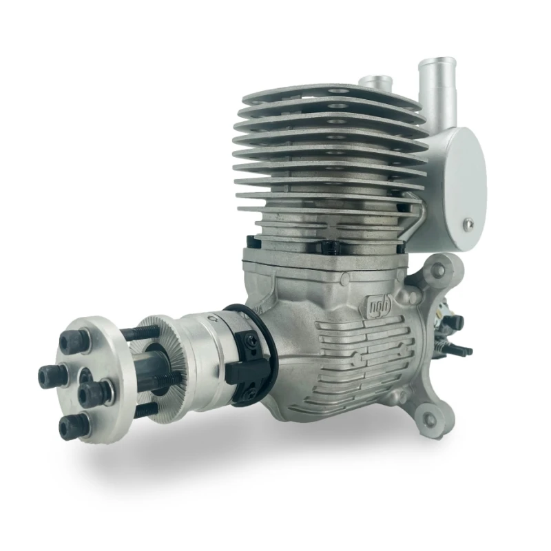 NGH GT65 65CC RE 2 Stroke Engine with Rear Exhaust Pipe for RC Model ...
